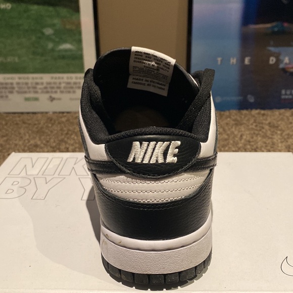 Nike Dunk Low By You “Panda” Black and White - Picture 6 of 6